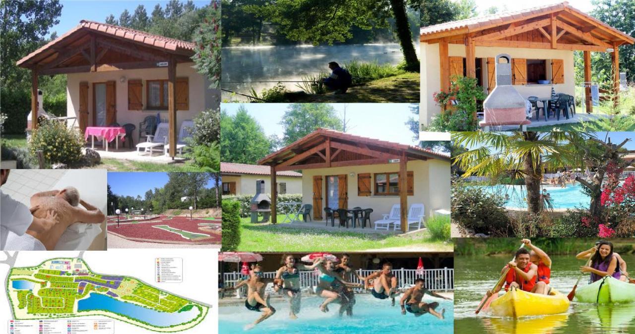 Camping Les Lacs De Courtes Hotel Estang ภายนอก รูปภาพ